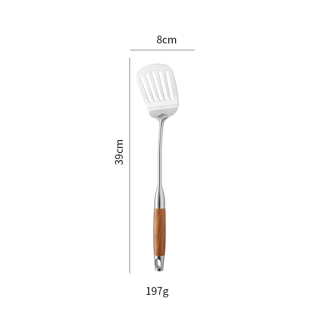 316 Stainless Steel Spatula Set with Rosewood Handle – Kitchen Cooking Utensils
