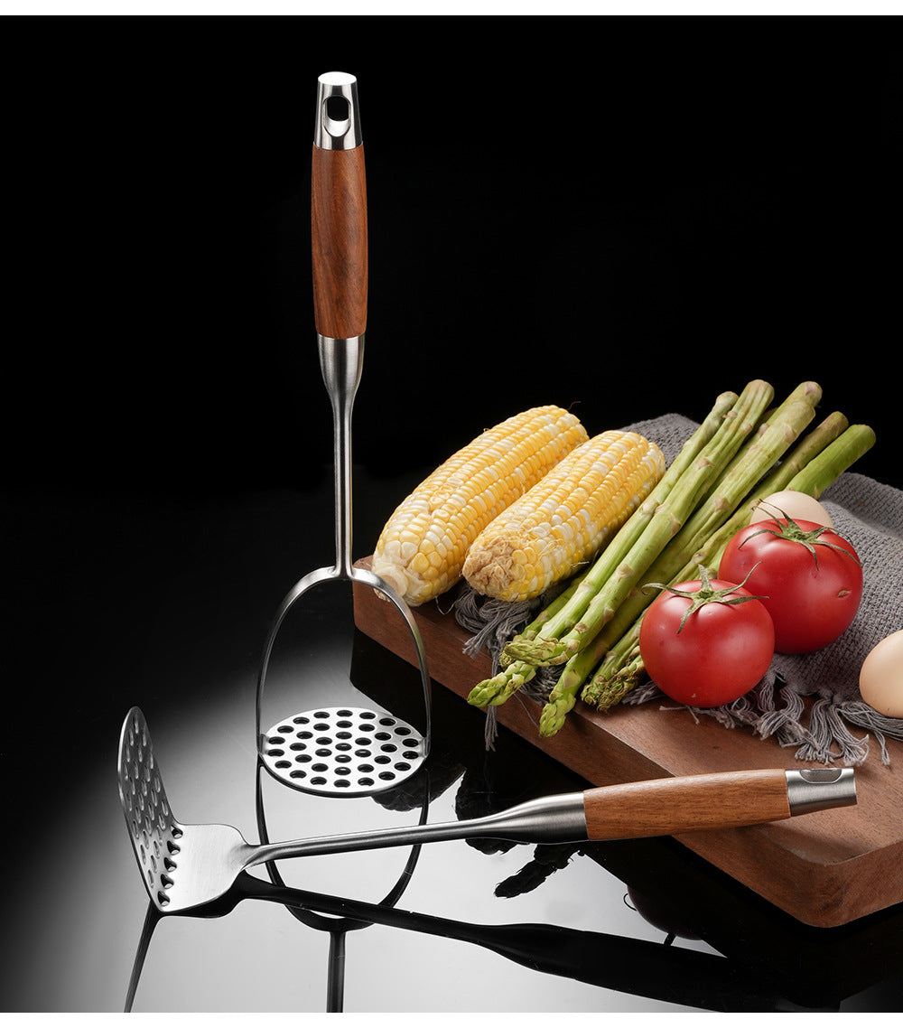 316 Stainless Steel Spatula Set with Rosewood Handle – Kitchen Cooking Utensils
