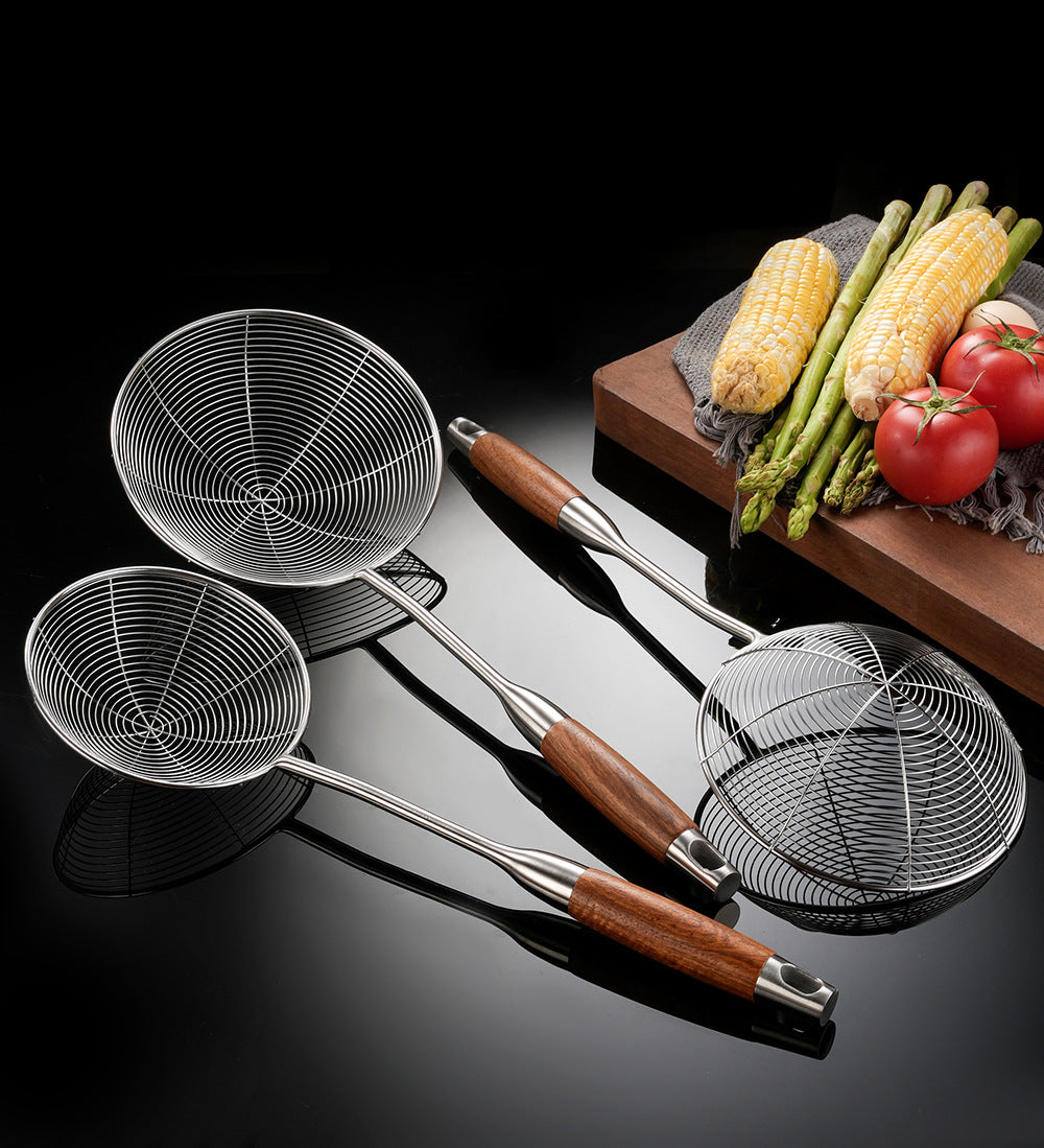 316 Stainless Steel Spatula Set with Rosewood Handle – Kitchen Cooking Utensils