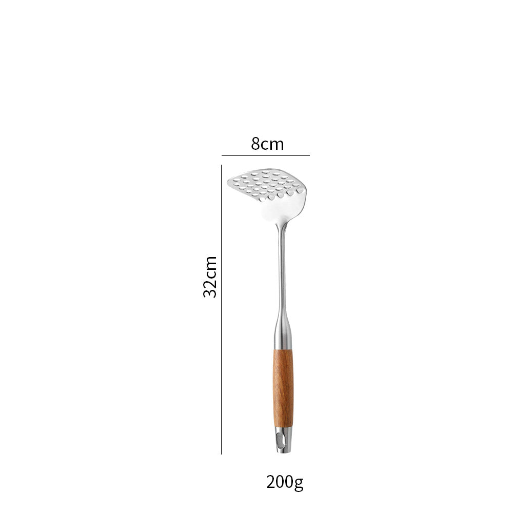 316 Stainless Steel Spatula Set with Rosewood Handle – Kitchen Cooking Utensils