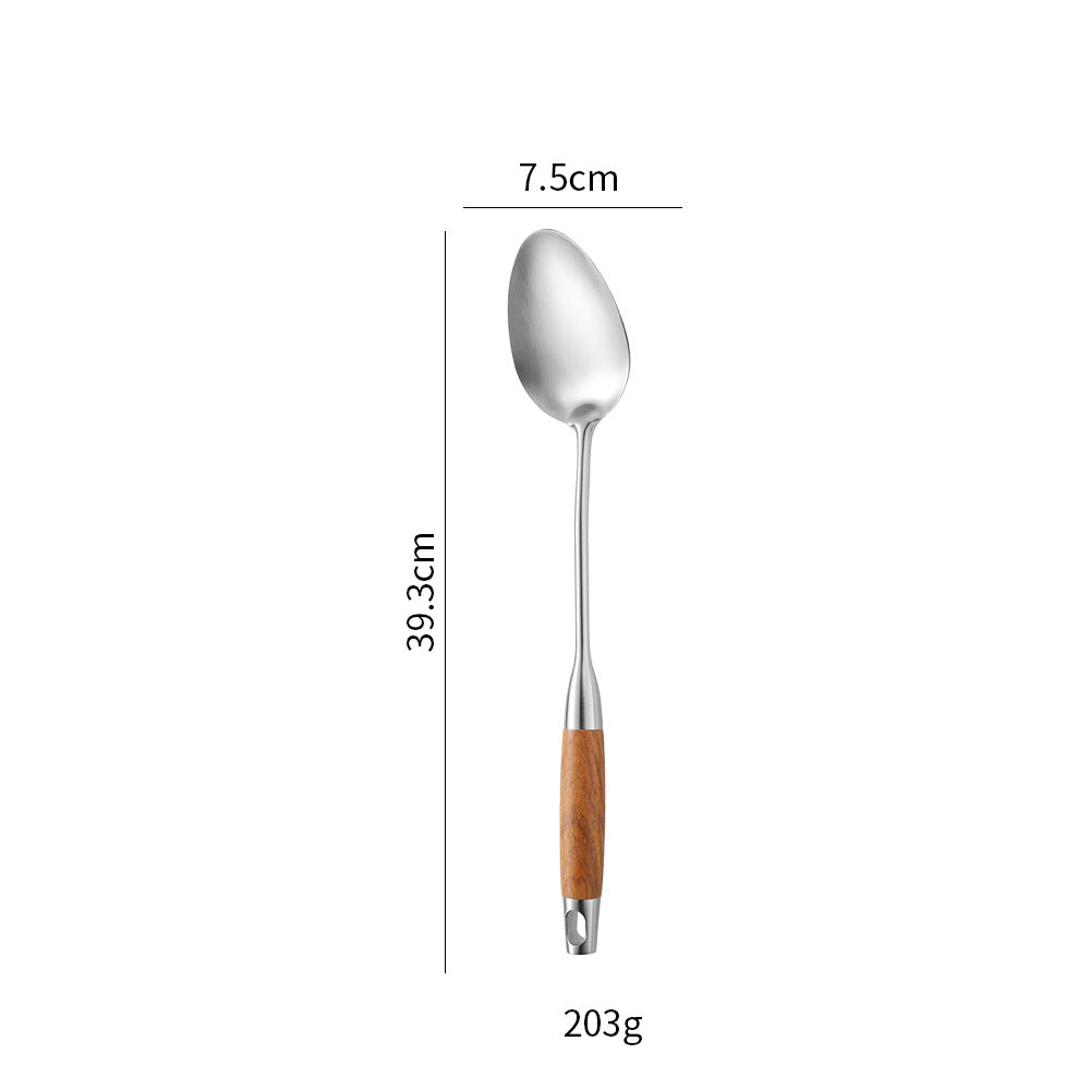 316 Stainless Steel Spatula Set with Rosewood Handle – Kitchen Cooking Utensils
