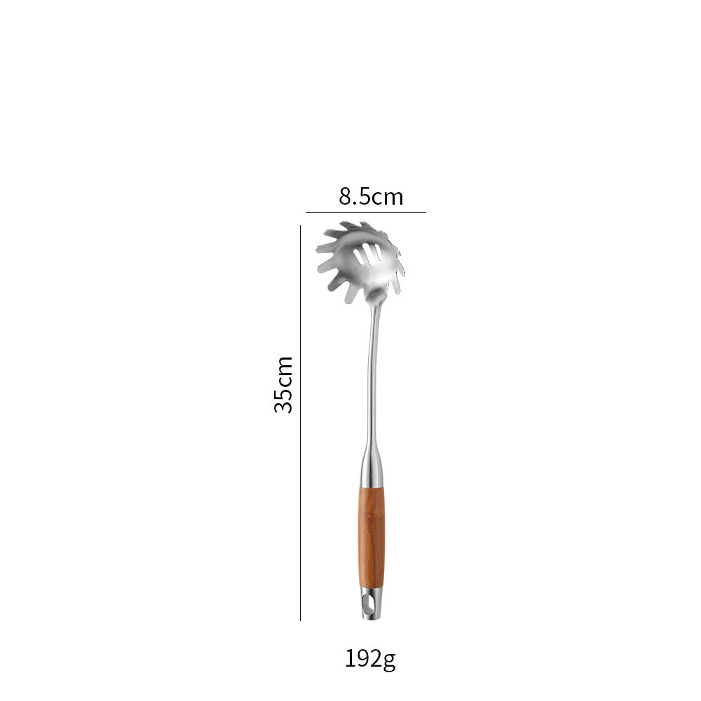 316 Stainless Steel Spatula Set with Rosewood Handle – Kitchen Cooking Utensils