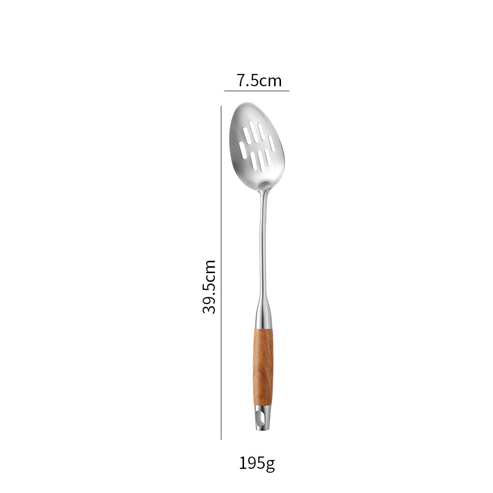 316 Stainless Steel Spatula Set with Rosewood Handle – Kitchen Cooking Utensils