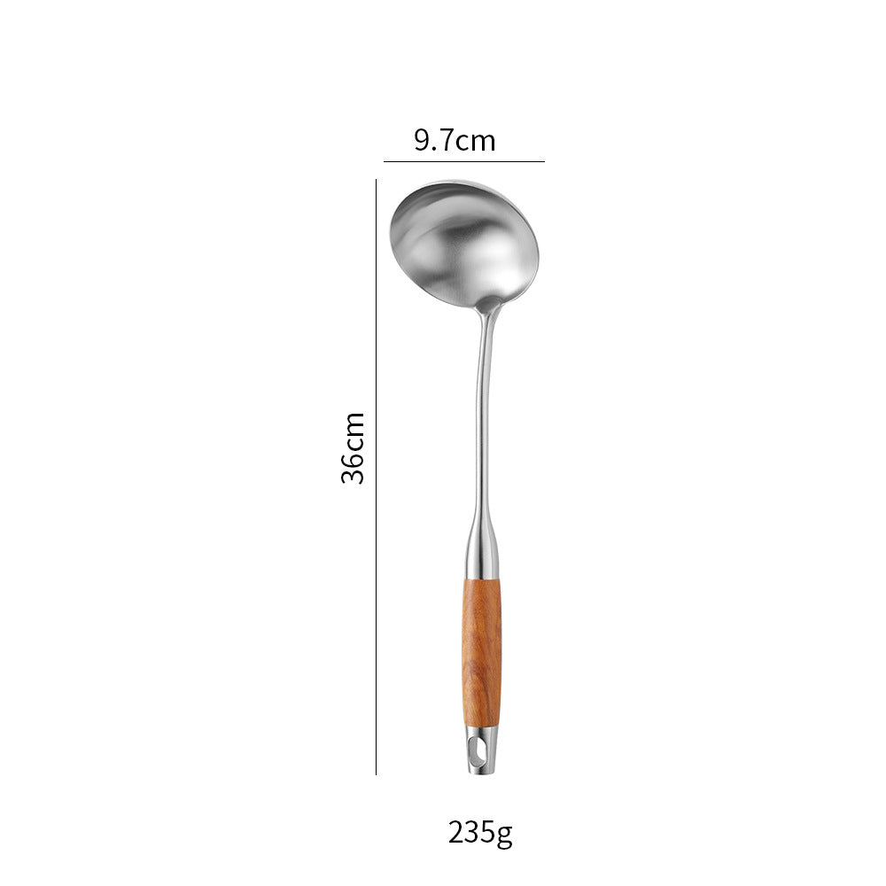316 Stainless Steel Spatula Set with Rosewood Handle – Kitchen Cooking Utensils